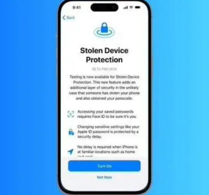 漾濞苹果授权维修店分享被盗设备保护功能开启方法 